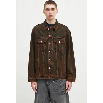 Džínová bunda Martine Rose Oversized Denim oranžová barva, přechodná, oversize, 201WD06204, L, 22X