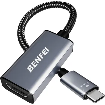 Video kabel BENFEI USB-C na HDMI adaptér 4K@60Hz (šedý)