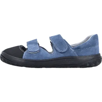 Chlapecké polobotky Letní barefoot obuv Jonap B21 modrá chlapecké Velikost: 33