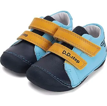 Dětská treková obuv D.D.STEP chlapecká kotníčková obuv S015-51832A sky blue 21
