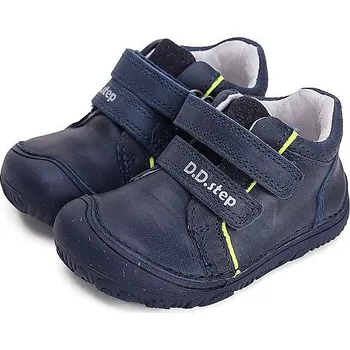 Dětská treková obuv D.D.STEP chlapecké tenisky BAREFOOT S073-42466 royal blue 27