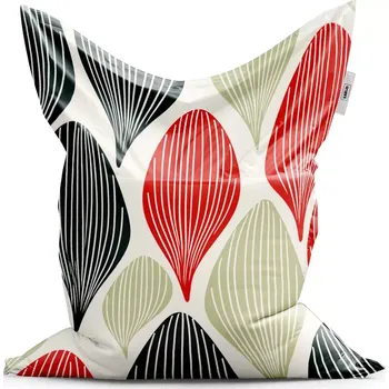 Sedací pytel Sablio Sedací vak Classic Hravé šedesátky - 150x100 cm