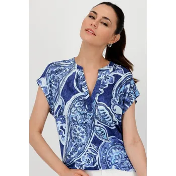 Dámská halenka Halenka Monari 409756 s paisley vzorem Velikost: 40