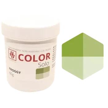 Mýdlo Barva do mýdla nemigrující 60g ZELENÁ (HB Color Solo Froggy)