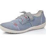 RIEKER dámské polobotky 52520-14 modré 42