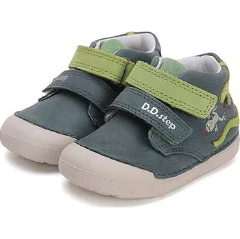 Dětská treková obuv D.D.STEP chlapecká kotníčková obuv S066-51303B emerald 24