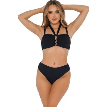 Dámské plavky Dámské dvoudílné plavky Athens 3 S939AH3 černé - Self 46D