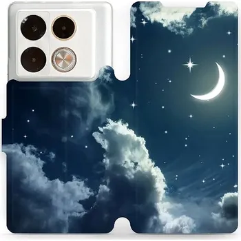 Pouzdro na mobilní telefon Mobiwear flip knížkové pro Infinix Note 40 Pro / Note 40 Pro+ 5G - Obloha