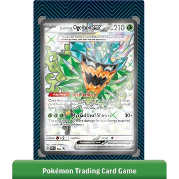 Sběratelská karetní hra Pokémon TCG: Stojan na karty Ogerpon ex