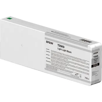 Epson C13T55K900 světlá černá (ligh light black) originální cartridge