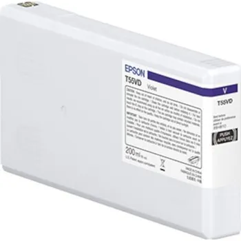 Epson C13T55WD00 fialová (violet) originální cartridge