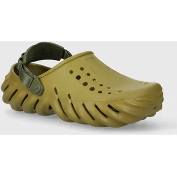 Pánské pantofle Crocs Echo Clog zelené 37-38