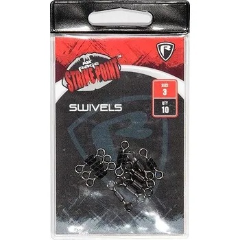 FOX Rage Strike Point Swivel, velikost 7, 2 × 10 ks