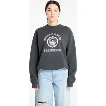 Dámská mikina Mikina Sporty & Rich California Emblem Crewneck Faded Black L