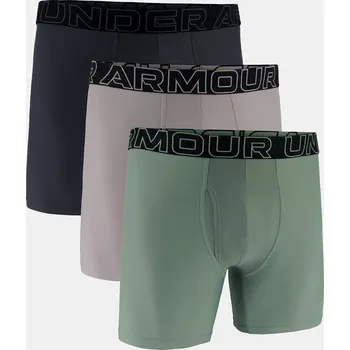 Boxerky Pánské boxerky Under Armour M UA Perf Tech 6in (3ks) 1383878-009 Šedá SM