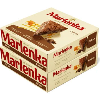Trvanlivě pečivo Marlenka Duopack Kakaový medový dort MARLENKA® 2 x 800 g