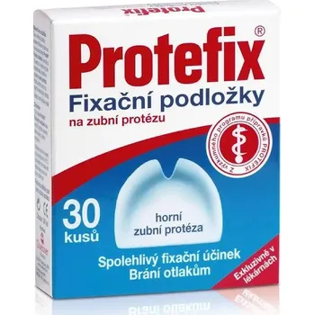 Péče o zubní náhradu Protefix Fixační podložka na horní zuby 30 ks