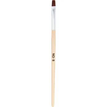 NEONAIL Wooden Brush štětec k nanášení gelových produktů typ No. 8 1 ks