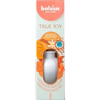 Svíčka Bolsius Diffuser True Joy Oriental Softness 80ml + vonná stébla 270 gram 273 gram