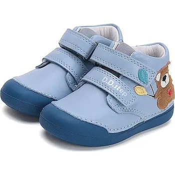 Dětská treková obuv D.D.STEP chlapecká kotníčková obuv S066-51917A sky blue 21