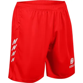 Hráčské kraťasy NIDELO Player shorts Brest červená Velikost: L