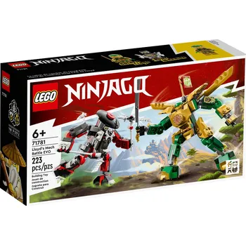 Hračka LEGO® NINJAGO® 71781 Lloyd a bitva robotů EVO