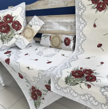 ubrus Tegatex Gobelínový ubrus - vlčí mák vzor Velikost: 40*140 cm