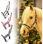 Ohlávka nylon QHP Christmas