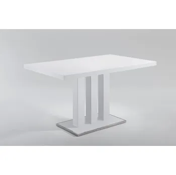 Jídelní stůl Stůl jídelní bílý lesk 160 BONN