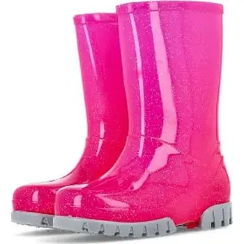 Dívčí holínky DEMAR dívčí gumovky Twister 118390 růžové třpytky NP