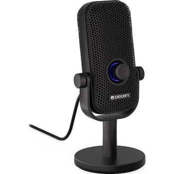 Mikrofon Endorfy mikrofon Solum Voice S/ drátový / RGB podsvícení / pop-up filtr / 3,5mm jack / USB-C / černý