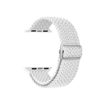 Řemínek na hodinky KSIX proplétaný řemínek, textilní pro 42/44/45mm, bílá B0930NY02