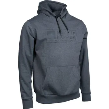 Rybářské oblečení Nash Mikina Make It Happen Coordinates Hoody Grey Marl - XL