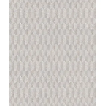 Tapeta Masureel Vliesová tapeta na zeď, šedo-béžová, geometrická, ORB705, The Texture Book, Masureel, velikost 10,05 x 0,53 m
