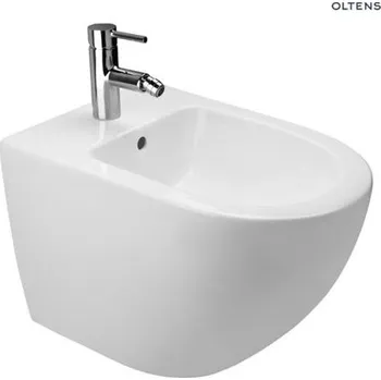 Bidet Oltens Hamnes závěsný bidet s povrchovou úpravou SmartClean, bílý