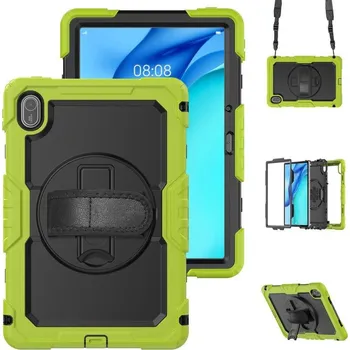 Pouzdro na tablet VSECHNONAMOBIL 107888 SOLID 360 Odolný obal pro Huawei MatePad SE 11 2024 zelený