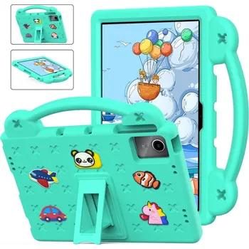 Pouzdro na tablet VSECHNONAMOBIL 107855 FANY Dětský kryt na tablet pro Huawei MatePad SE 11 2024 zelený