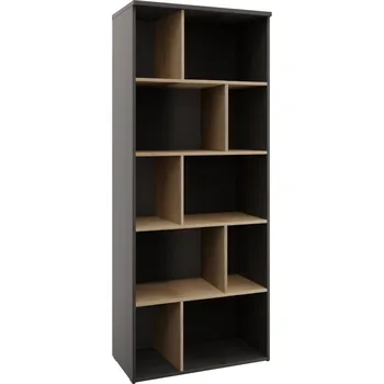 Obývací stěna Regál, antracit/dub cremona, ADAPO ADP02