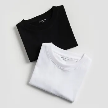 Chlapecké tričko Reserved - Základní bavlněné tričko 2 ks - bílá - 778HE-00X - 778HE-00X-170