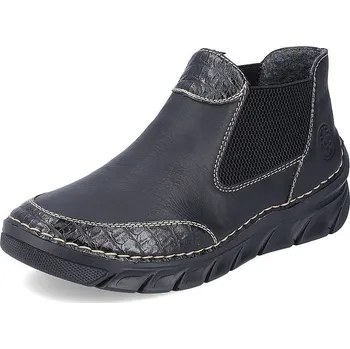 Dámská zimní obuv RIEKER dámská kotníková obuv CHELSEA 55093-00 černá 37