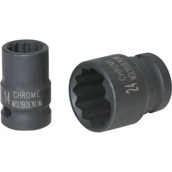 KS Tools Dvanáctihranný silový nástrčný ořech 1/2", krátký, 8 mm 515.0987