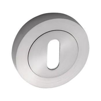 Dveřní kování Kuchinox ROZETA kulatá klíč satyna