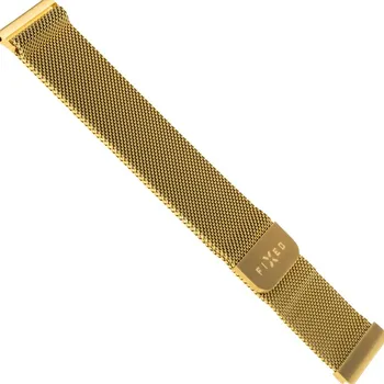 Řemínek na hodinky FIXED Mesh Strap FIXMEST-22MM-GD 22 mm zlatý