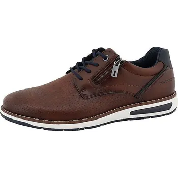 Pánské polobotky TOM TAILOR pánské polobotky 7480090001 cognac 41