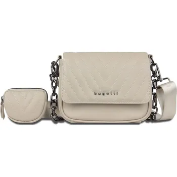 Kabelka Bugatti Dámská crossbody kabelka s peněženkou 2v1 SIRA 49332050 béžová