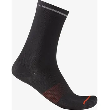 Pánské termo ponožky Cyklistické ponožky CASTELLI PREMIO EVO 18 SOCK - black L/XL