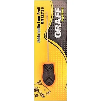 Graff Jehla na boilie Profi 7 cm Fluo Oranžová 2 ks
