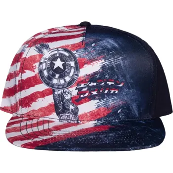 Kšiltovka Snapback kšiltovka Marvel|Captain America|Kapitán Amerika: Postava (nastavitelná)