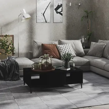 Konferenční stolek vidaXL Marketos Konferenční stolek černý 103,5 x 60 x 35 cm kompozitní dřevo