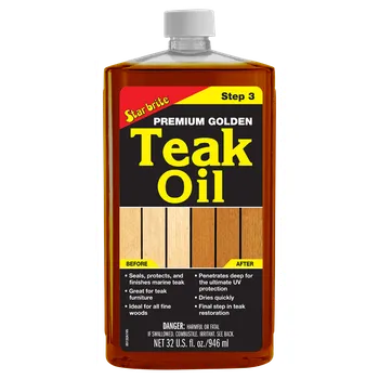 Olej na dřevo Teakový olej Star Brite Premium 1000 ml